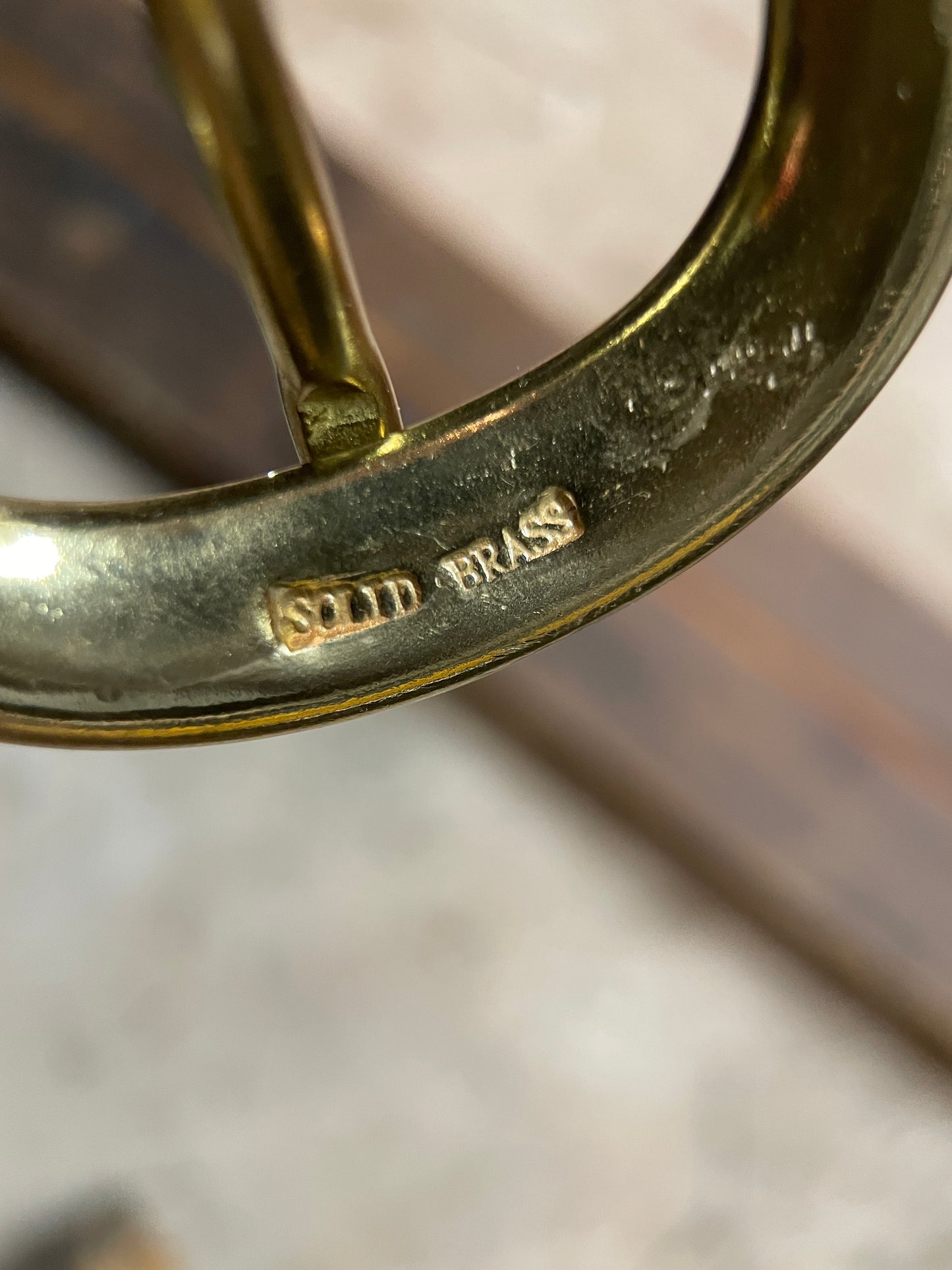 The 5AM Standard Belt – 1.5'' wide 8 oz Vegetable-Tanned Leather – Solid Brass