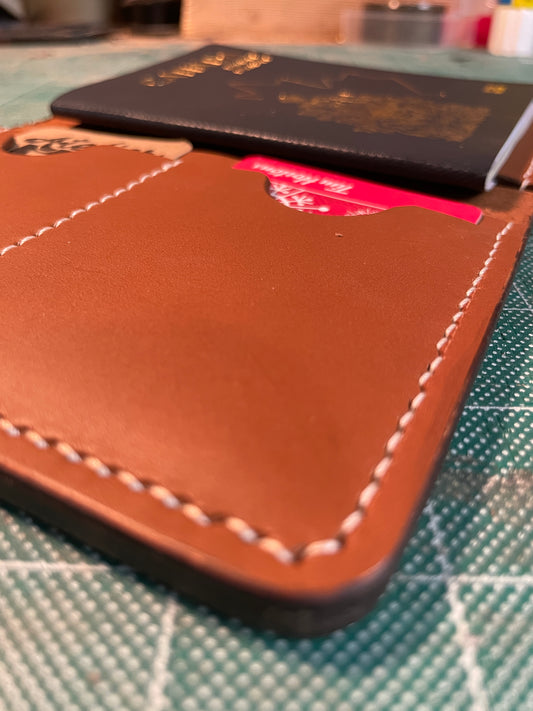 The 5AM Full Grain Leather Passport Holder