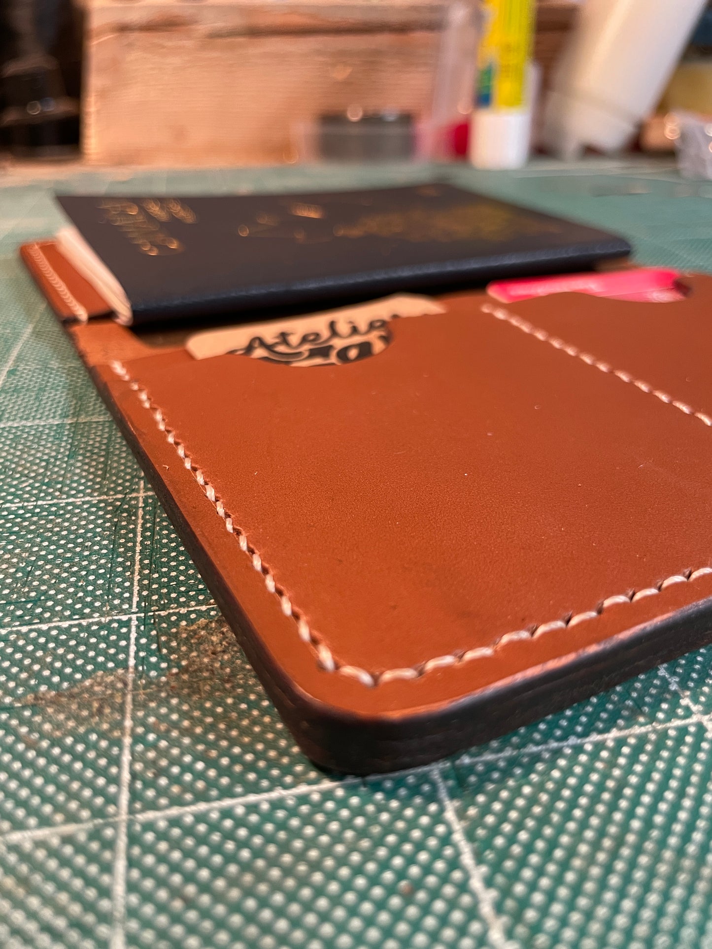 The 5AM Full Grain Leather Passport Holder