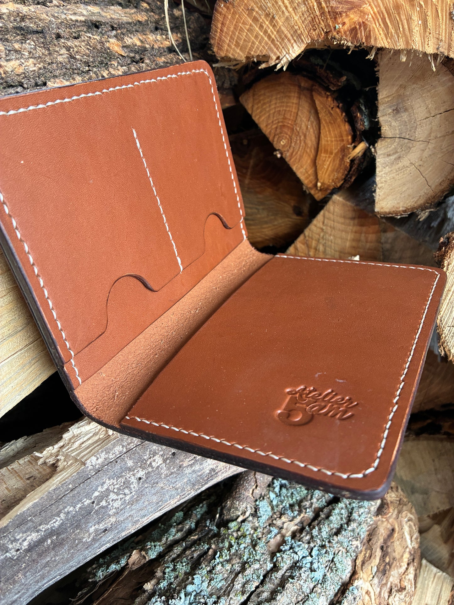 The 5AM Full Grain Leather Passport Holder